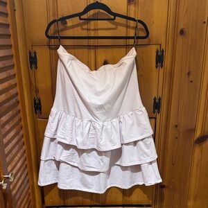 Forever 21 Light Pink Ruffle Dress